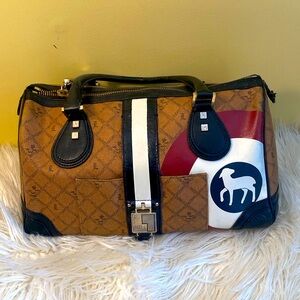 L.A.M.B. Gwen Stefani Bullseye Satchel Y2K Vintage